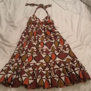 Brown Halter Top BCBG XS Dress